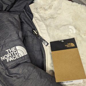 New RARE color The North Face Reversible Mossbud Swirl 2 COATS! XXS 5 Girls